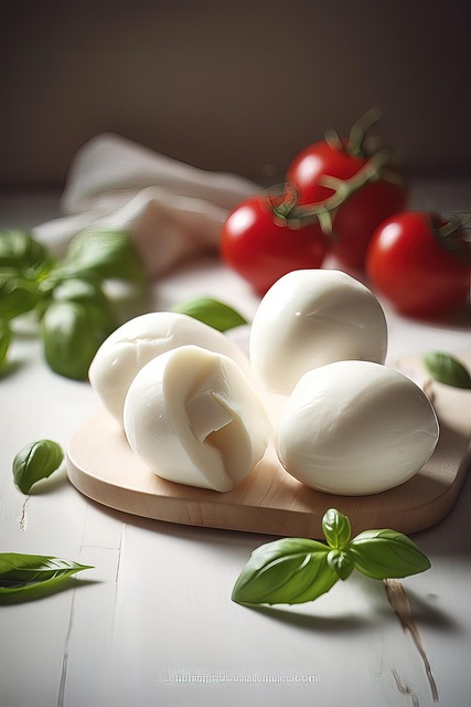 Free cheese tomato mozzarella illustration