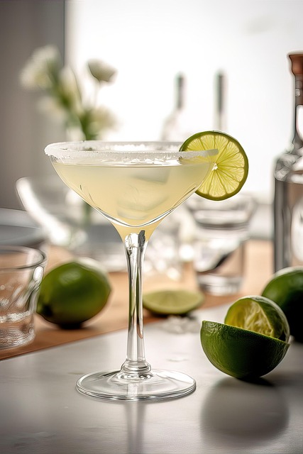 Free margarita cocktail beverage illustration