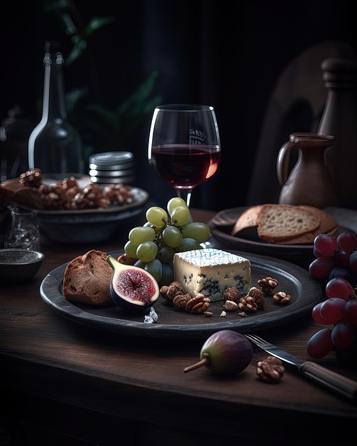 Ost, Druvor, Vin, Blå Mögel, Gorgonzola