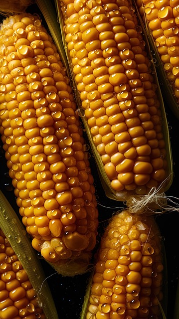 Free corn corn on the cob corn grains illustration