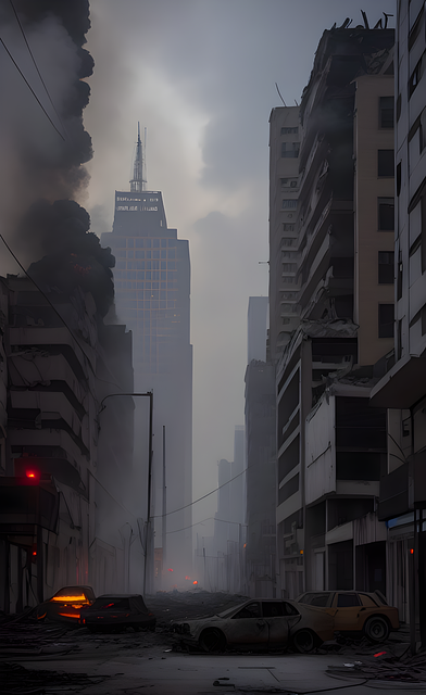 Free City Smoke illustration and picture