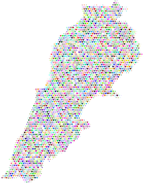 Free lebanon map love illustration