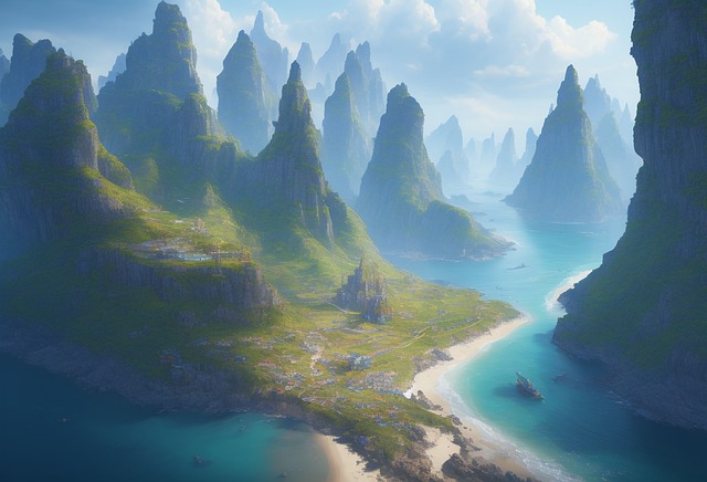 Ai产生的 山 小路 - Pixabay上的免费图片