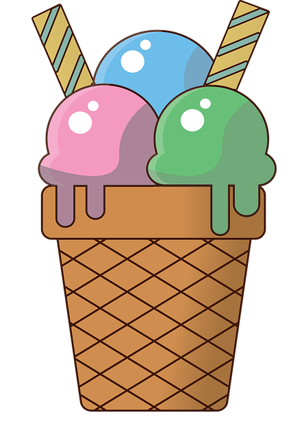 Inghetata, Desert, Dulce, Kawaii, Drăguţ