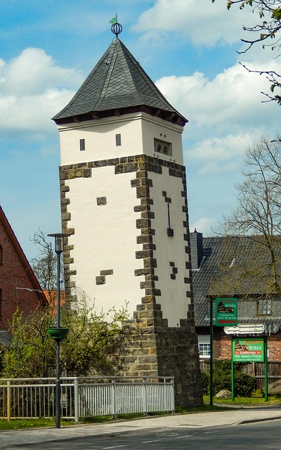 Schiefer Turm Von Rehburg, Stromturm