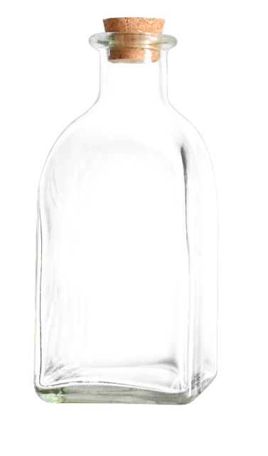 Flaske, Glassflaske, Kork, Torget