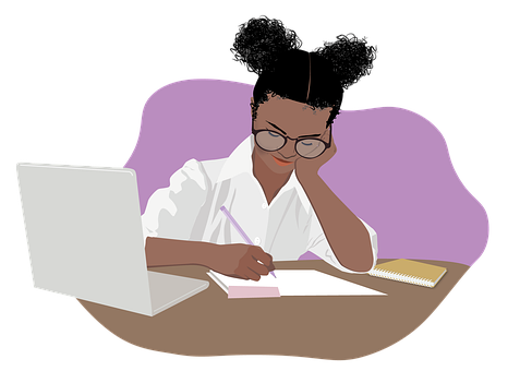 Schüler, Bildung, Mädchen, Studieren