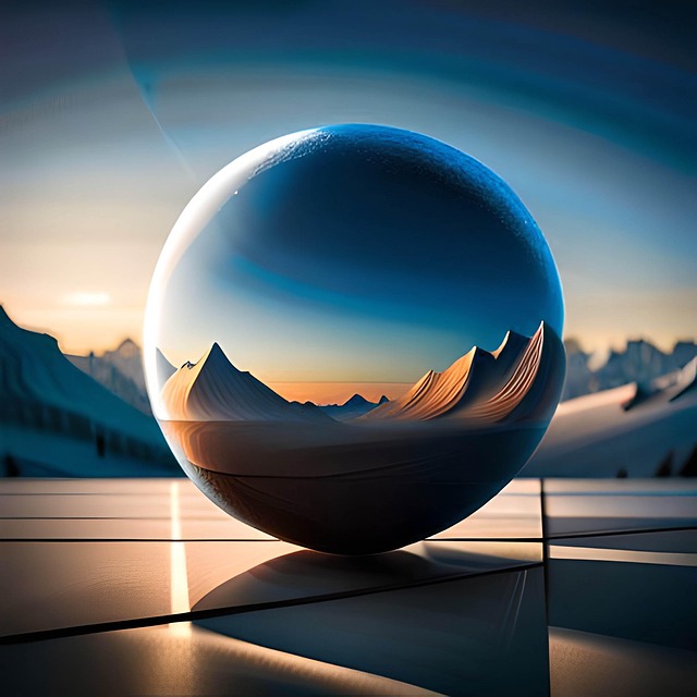 Free ai generated planet sphere illustration