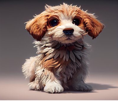 Ai Genereret, Hund, Hundehvalp, Kæledyr