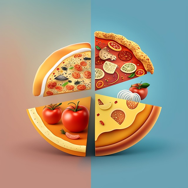Pizza, Design, Skive, Ai Genereret