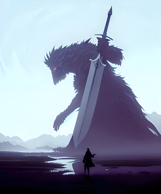 Free Ai Generated Warrior illustration and picture