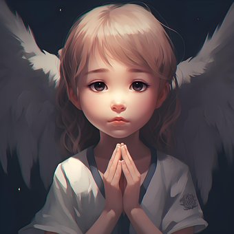 Free Ai Generated Angel illustration and picture