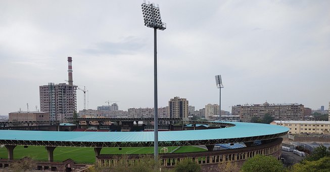 Stadion, Feld, Football, Sport, Yerevan