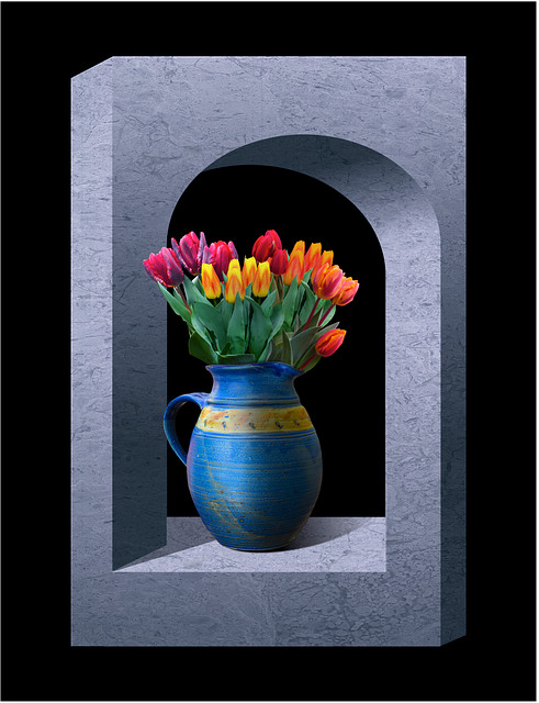Free blue marble stone illustration