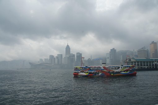 China, Hong Kong, Paisagem Urbana