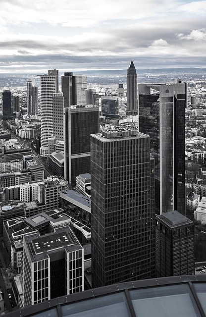 Skyline, Stadt, Wolkenkratzer