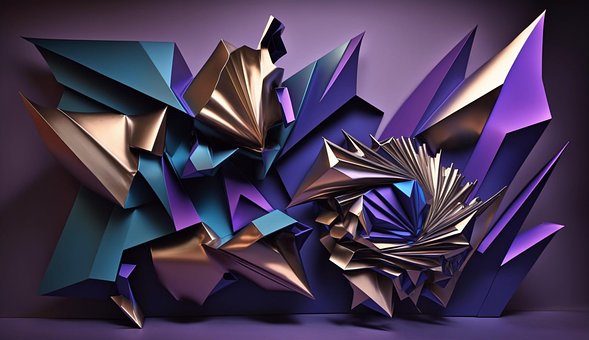 Free Abstract Metallic illustration and picture