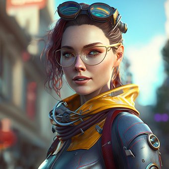 Free Created By Ai Cyberpunk illustration and picture