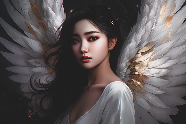 Download Ai Generated, Angel, Wings. Royalty-Free Stock Illustration ...