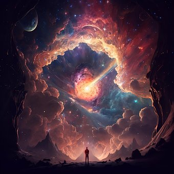 Ai Genereret, Mand, Natur, Univers