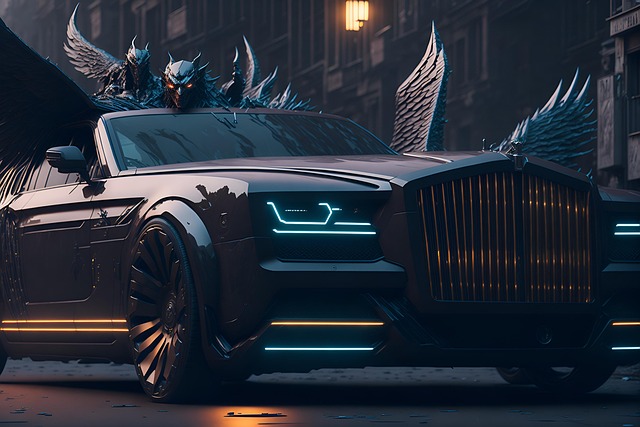 Free rollsroyce ferrari bentley illustration