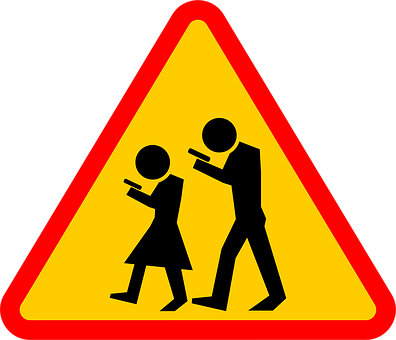 Assinar, Cuidado, Segurança, Aviso