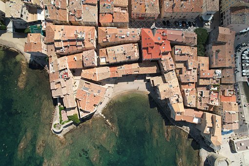 Saint-Tropez, Havn, Natur, Frankrig