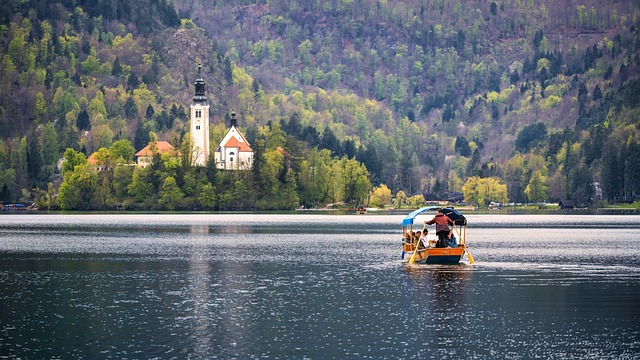 Free Lake Rowboat photo and picture