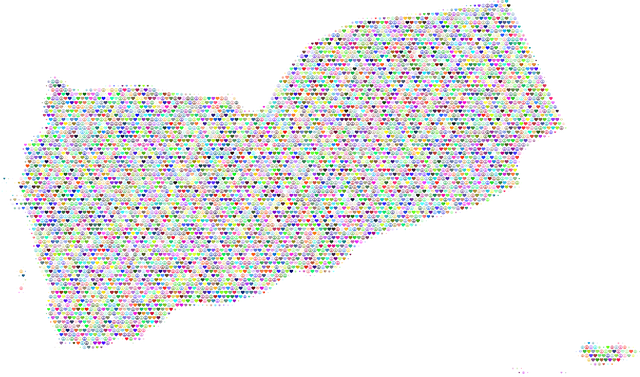 也门 地图 爱 - 免费矢量图形Pixabay