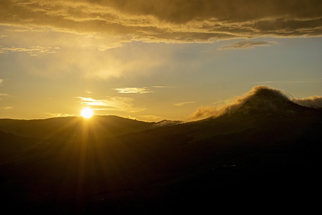 Free Sunset Panorama photo and picture