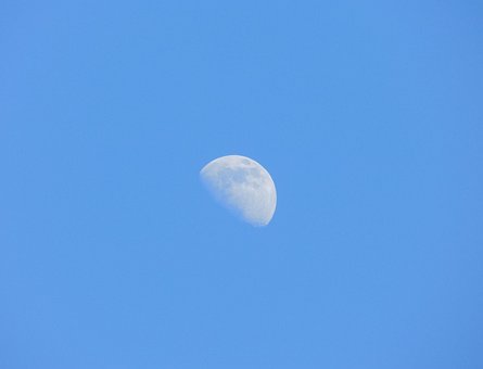 Free Moon Blue photo and picture