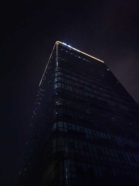 Free Building Night photo and picture