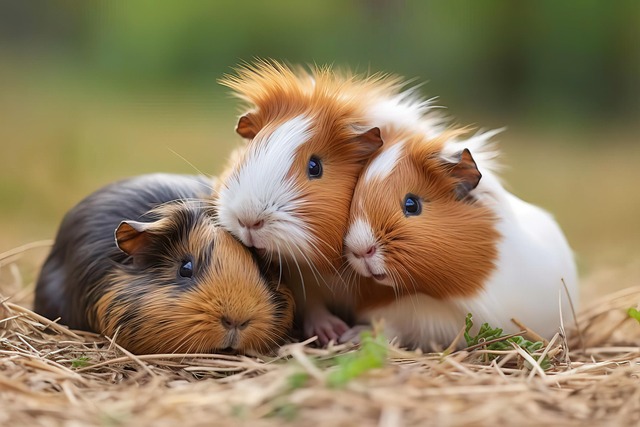 Free ai generated guinea pig rodent illustration