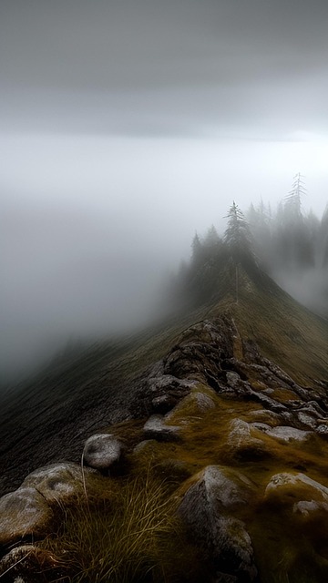 Free Ai Generated Mountains illustration and picture