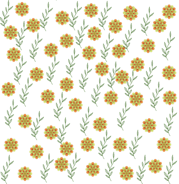Blume, Muster, Blatt, Natur, Frühling