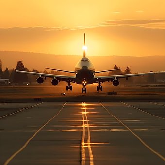 Fly, Landing, Landingsbane, Motor, Rejse