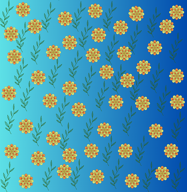Blume, Blätter, Blumen, Design, Kunst
