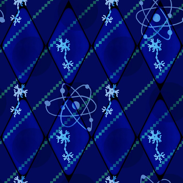 Free atom science physics illustration