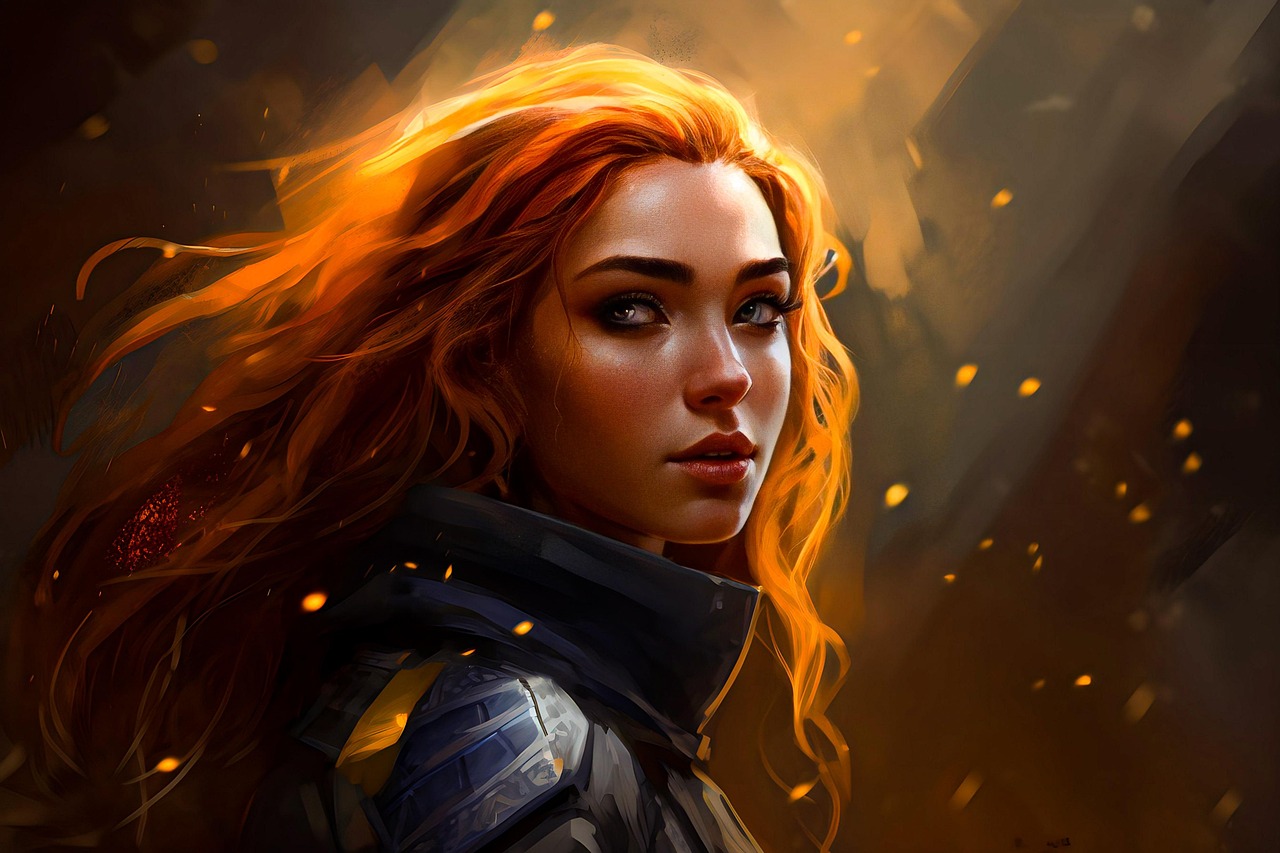Download free HD stock image of Ai Generated Superhero Free ai generated superhero heroine illustration