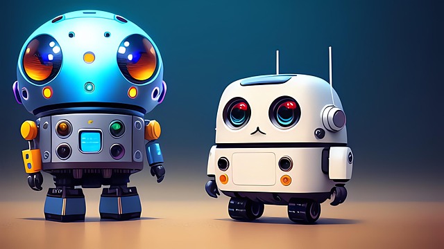 Free ai generated robot toy illustration