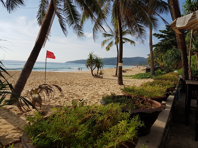 Thailand, Asien, Hav, Strand, Sand