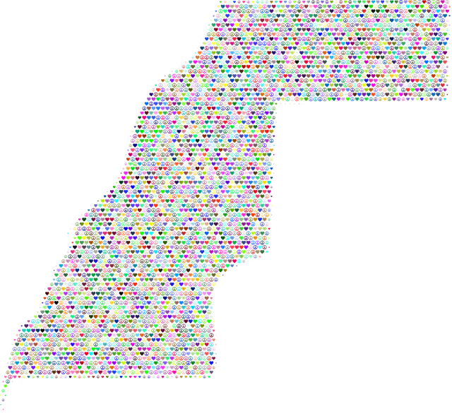Free western sahara map love vector
