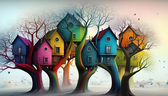 Free Landscape Woods illustration and picture