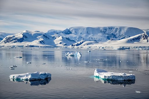 Inverno, Panorama, Natureza, Oceano