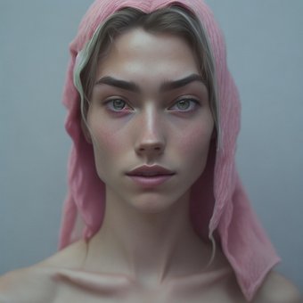 Ai Kunst, Dames, Portret, Natuurlijk