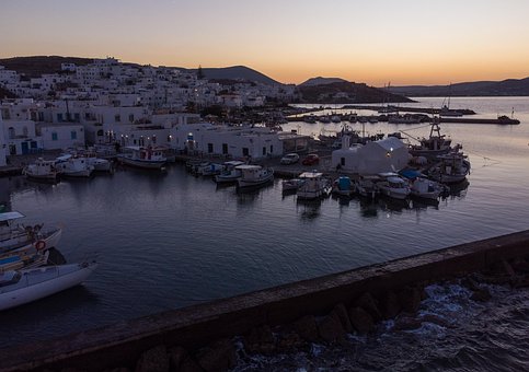 Free Cyclades Dusk photo and picture