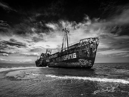 Free Ghost Ship Sea photo and picture