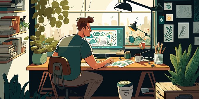 Mens, Beïnvloeder, Internetten, Tafel