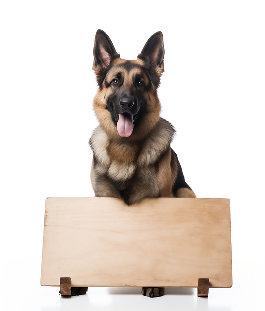 Free ai generated shepherd dog purebred dog illustration