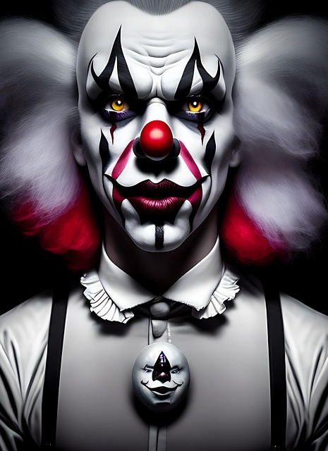 Free ai generated clown circus illustration